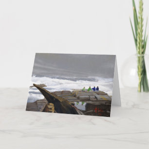 Tarjeta Observadores de olas