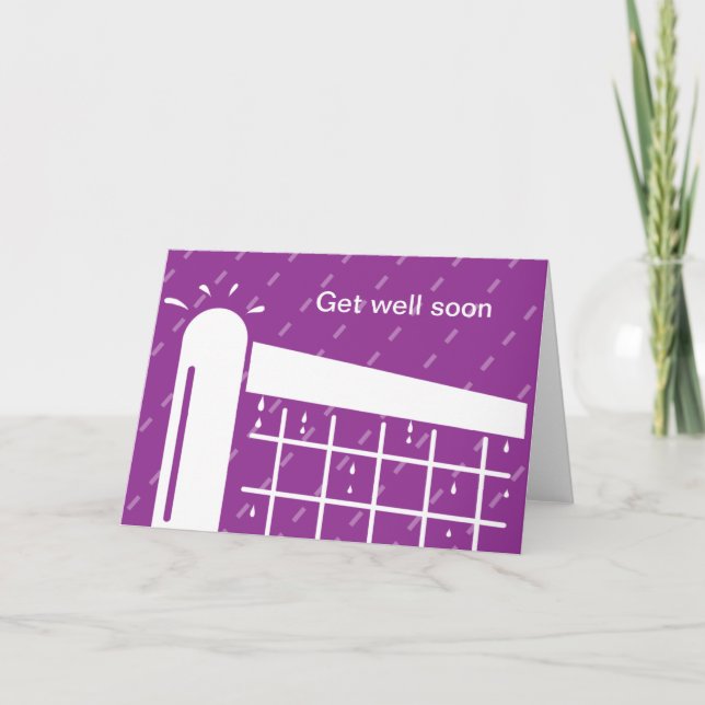 Tarjeta Obtén una buena carta para los jugadores de tenis (Anverso)