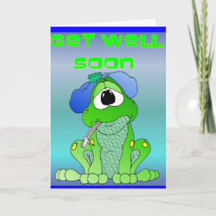 Tarjeta Obtener bien Frog