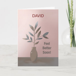 Tarjeta Obtener bien nombre de Personalizable con caja Min