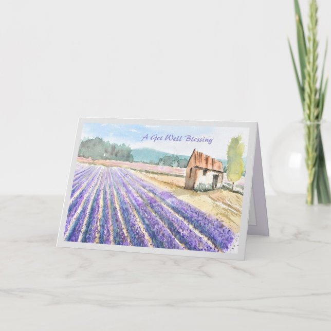 Tarjeta Obtener buenas bendiciones (Anverso)