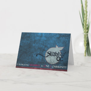 tarjeta OC de Shabbat