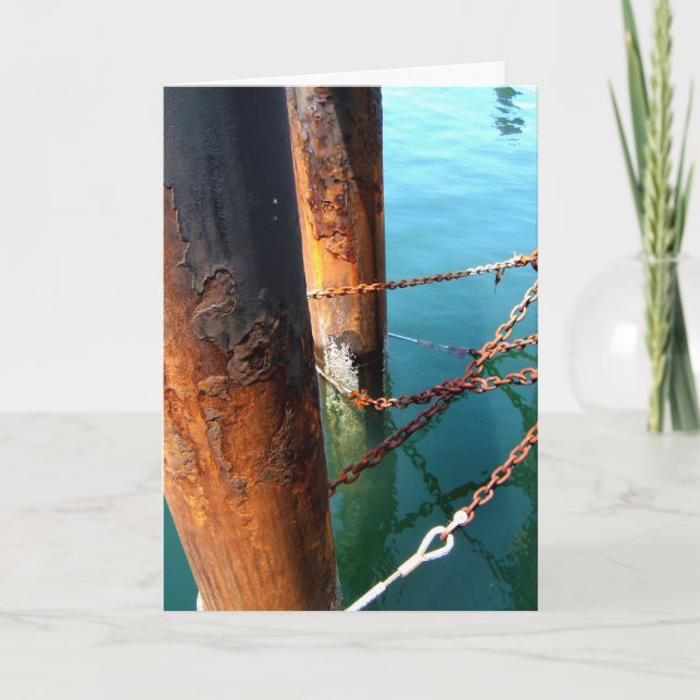 Tarjeta Ocean Beach Dock Peir (Anverso)