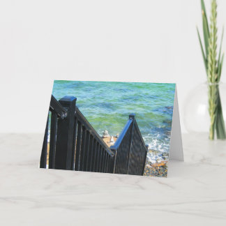 Tarjeta Ocean Beach Railing