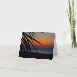 Tarjeta Ocean Sunrise Notecard