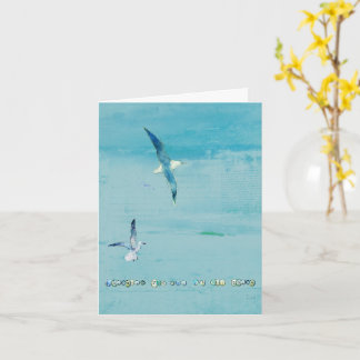 Tarjeta Ocean themed greeting card