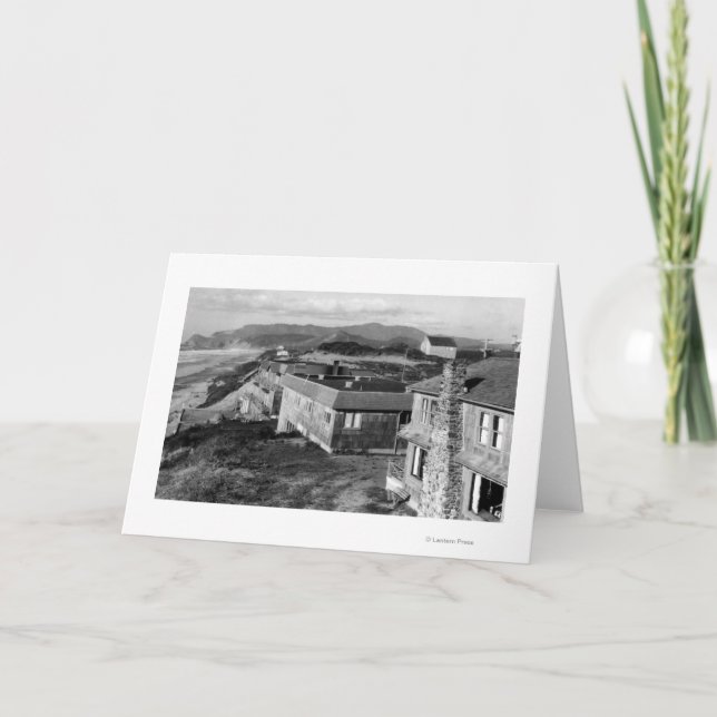 Tarjeta Oceanlake, opinión de Oregon del Surftides (Anverso)