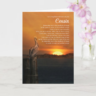 Tarjeta Océano de Personalizado de la familia Cousin