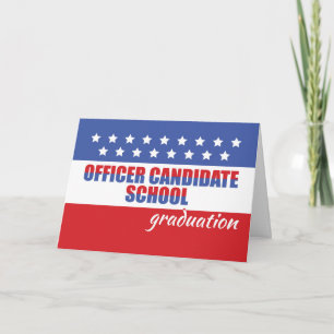 Tarjeta OCS, Oficial Candidato a Graduación Escolar