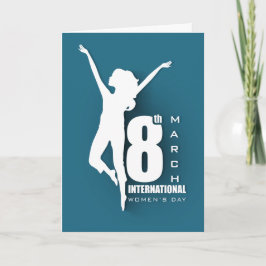 Tarjeta Octavo Día Internacional de la Mujer Personalizar