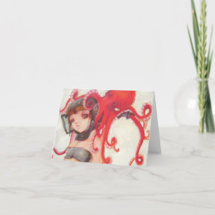Tarjeta Octogirl Notecard