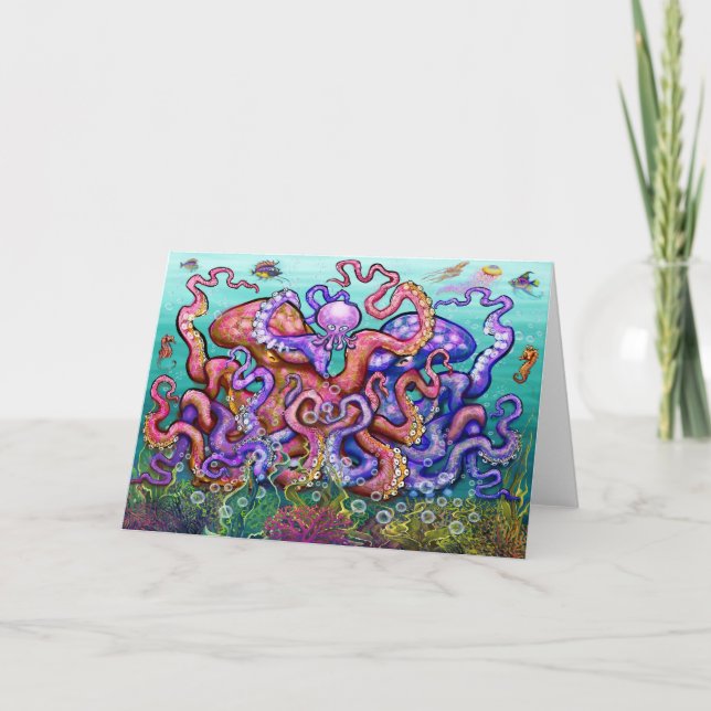 Tarjeta Octopi Parenti Card (Anverso)
