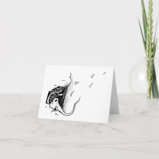 Tarjeta Octopus Farewell (Anverso)