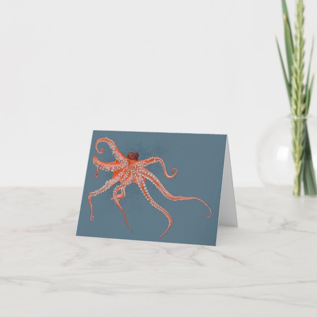 Tarjeta Octopus ilustrado (Anverso)
