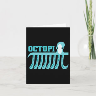 Tarjeta Octopus Octopi Math