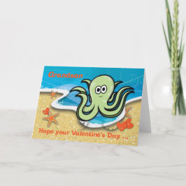 Tarjeta Octopus Personalizado del Día de San Valentín