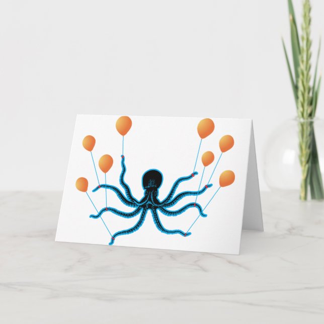 Tarjeta Octopus volador (Anverso)