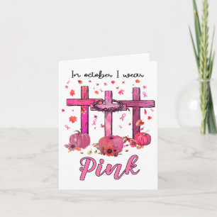 Tarjeta Octubre: Conscientes del Cáncer de Mama Cristiano