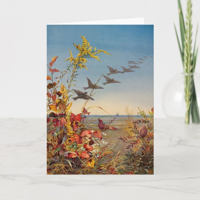 Tarjeta Octubre | Fidelia Bridges (Anverso)