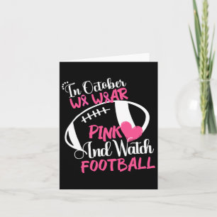 Tarjeta Octubre Usamos Rosado Y Vemos Que Los Pechos De Fú