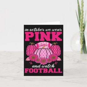 Tarjeta Octubre Usamos Rosado Y Vemos Que Los Pechos De Fú