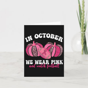 Tarjeta Octubre Usamos Rosado Y Vemos Que Los Pechos De Fú