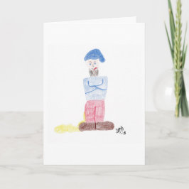 Tarjeta Oddball/Misc Lo Siento Mi Perro Peg Garden Gnome C