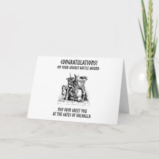 Tarjeta ¡Odin dice Congrats!