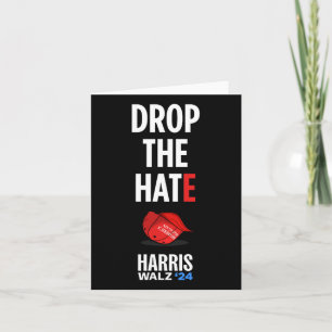 Tarjeta Odio - No al voto Gorra Maga Kamala Harris Tim Wal