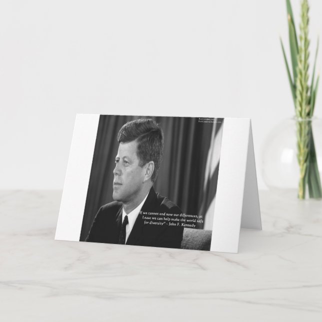 Tarjeta Oferta Diversidad/Diversidad JFK (Anverso)