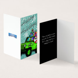 Tarjeta Off Road Santa