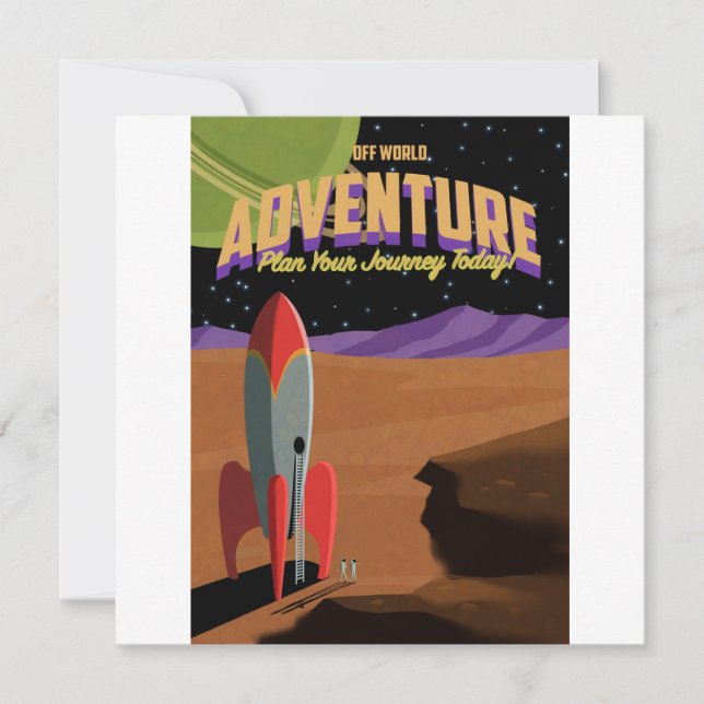Tarjeta Off World Adventure (Anverso)