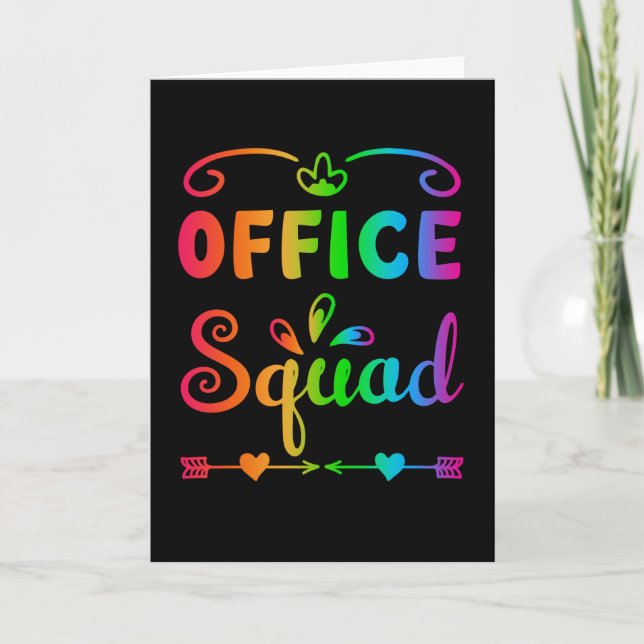 Tarjeta Office Squad (Anverso)