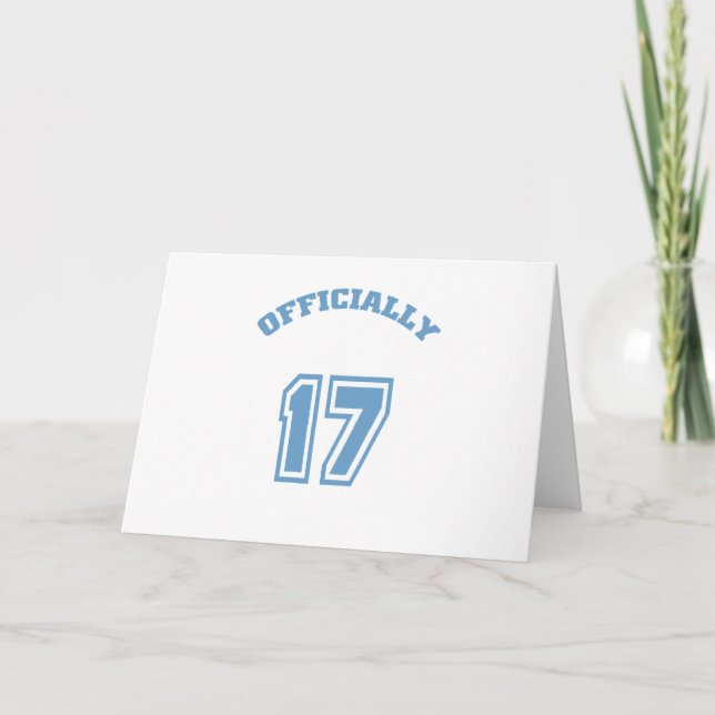 Tarjeta Oficial 17 (Anverso)
