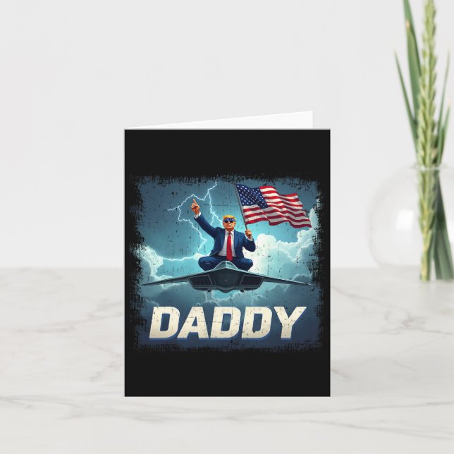 Tarjeta Oficial 2025 Trump Daddy 1 (Anverso)