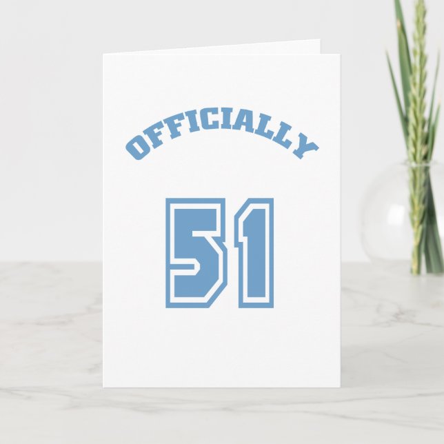Tarjeta Oficial 51 (Anverso)
