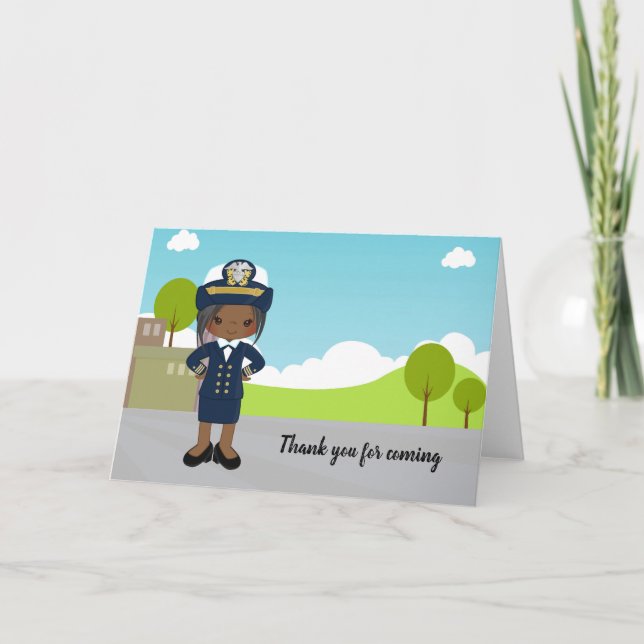 Tarjeta Oficial de uniforme de la marina (Anverso)