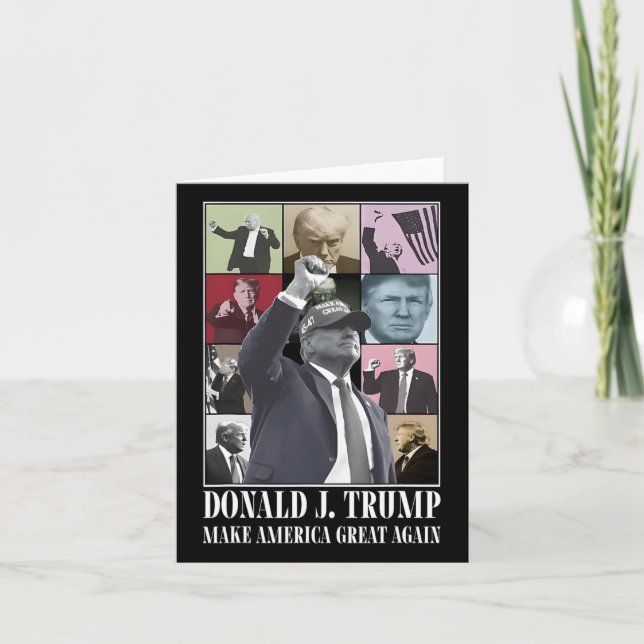 Tarjeta Oficial - Eras de Donald Trump (Anverso)