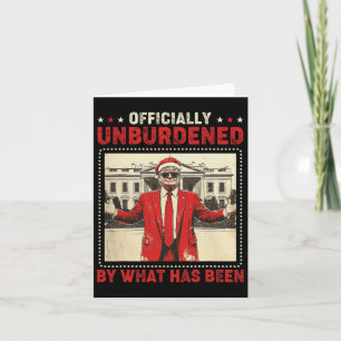 Tarjeta Oficialmente Aliviado Por Lo Que Ha Sido Trump Vic