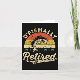 Tarjeta O'fishally Retirado 2024 Pun Pescadores Reti