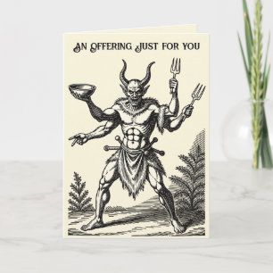 Tarjeta Ofrecimiento grandioso de Ganga-Gramma