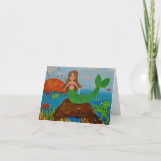 Tarjeta ofrendas de la sirena