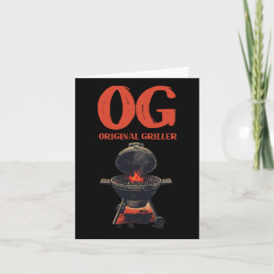 Tarjeta Og Original Griller Bbq Byrbecue Pitmaster Grill S