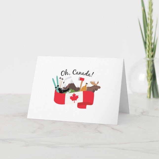 Tarjeta Oh, Canadá (Anverso)