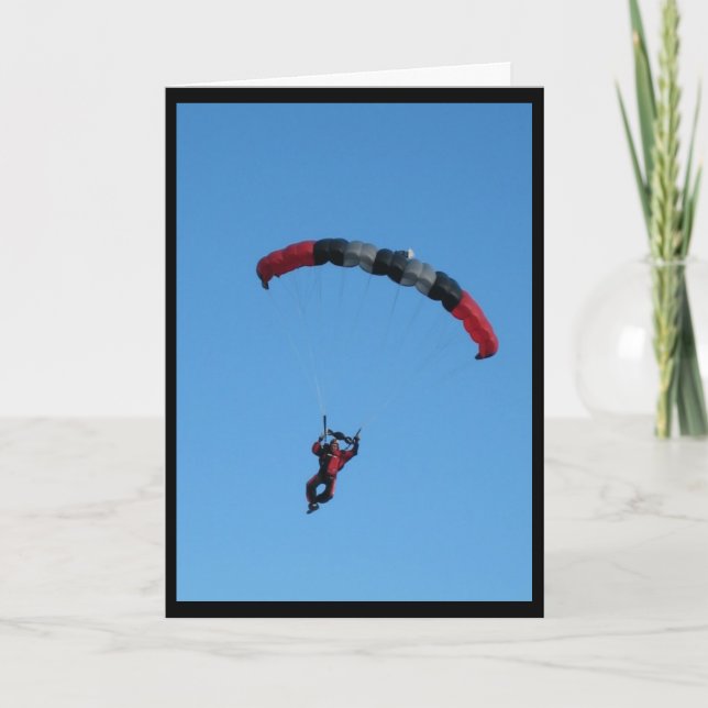 Tarjeta ¡Oh canal inclinado! Falté su cumpleaños (Anverso)