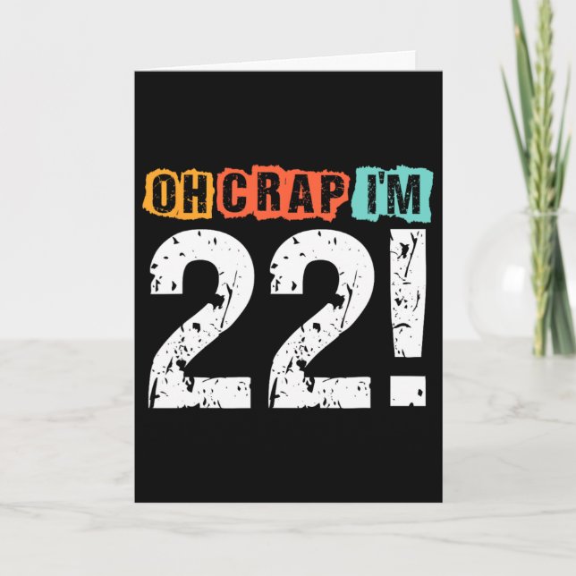 Tarjeta Oh Crap1  (Anverso)