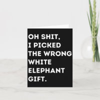 Oh Elefante Blanco Divertido Para Adultos Menores