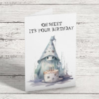 Oh Hoja es tu Fantasma de cumpleaños Halloween