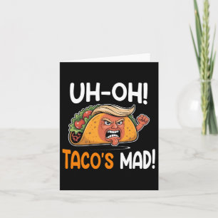 Tarjeta ¡Oh-oh Mad de Taco! - El Naranja enfrenta la graci