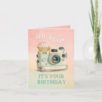Oh Snap | Cumpleaños de la cámara